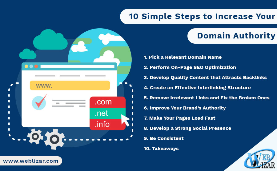 10 Simple Steps to Increase Your Domain Authority
