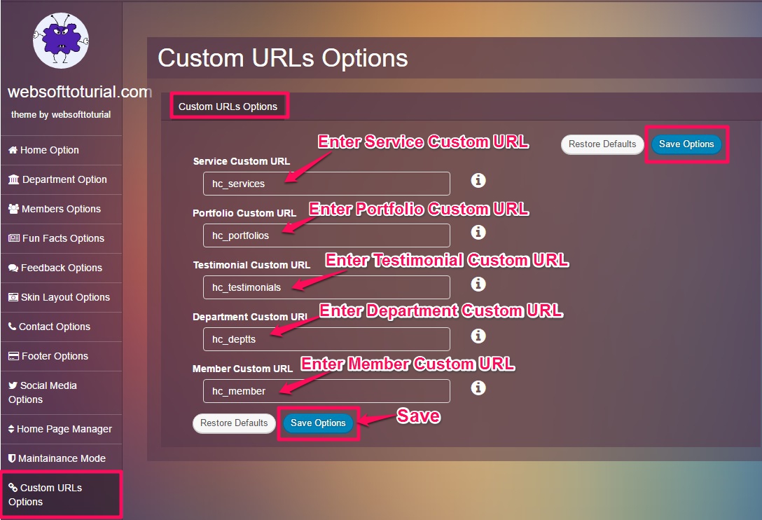 CustomURL