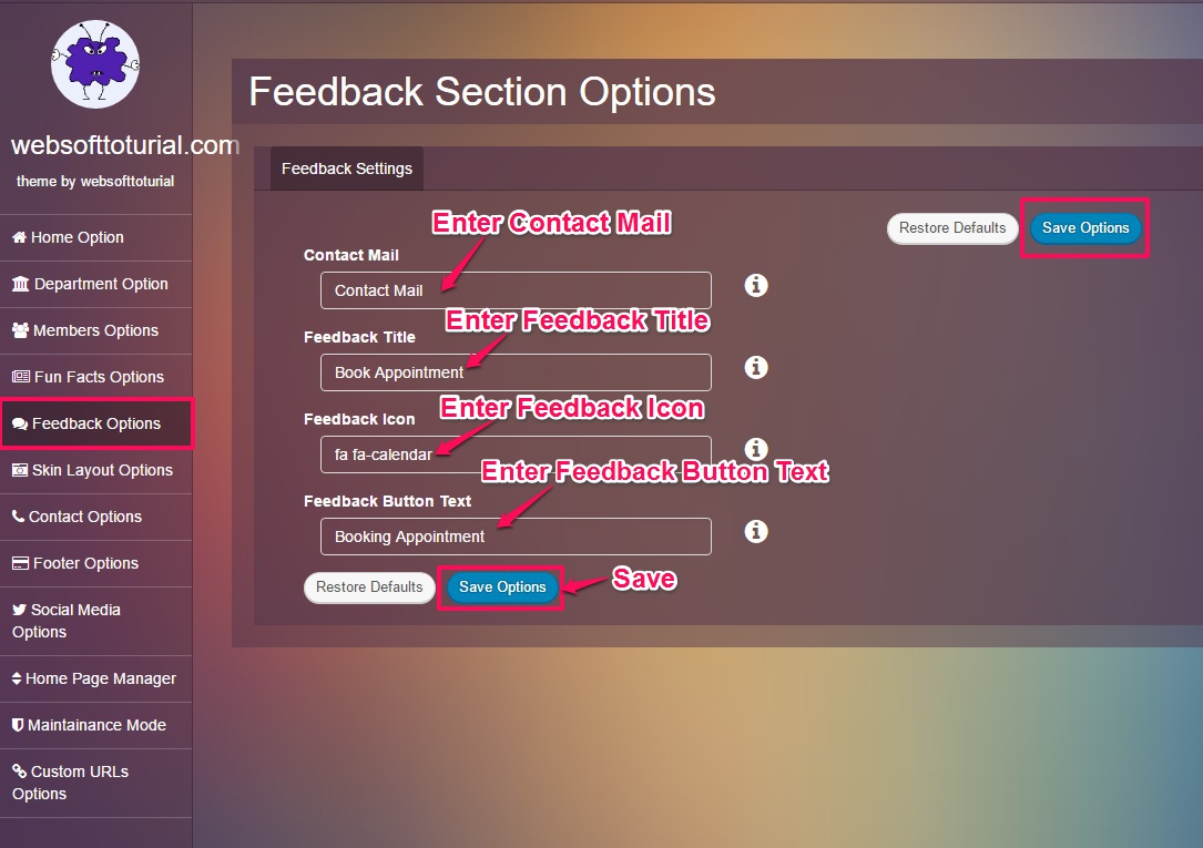 Feedback-setting