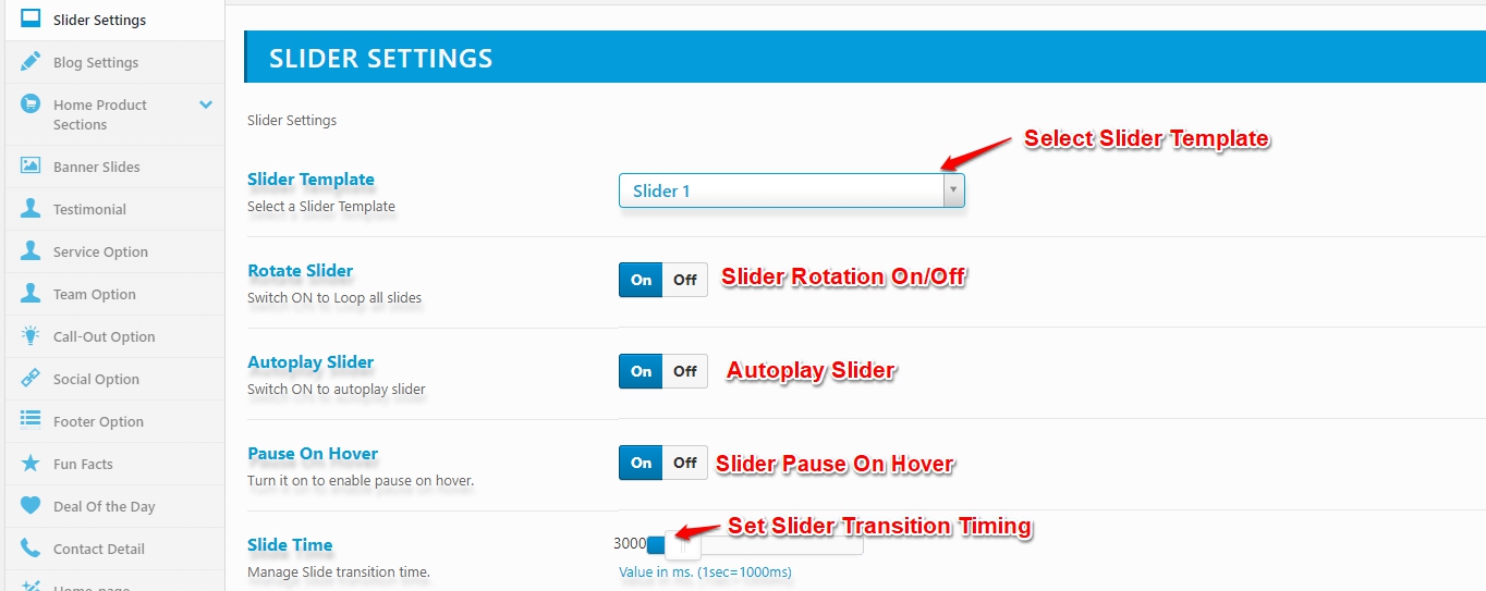 slider-setting