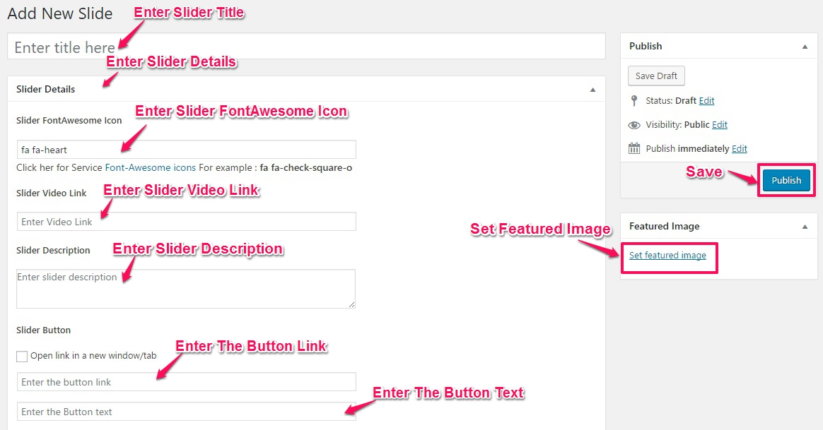 slider-setting